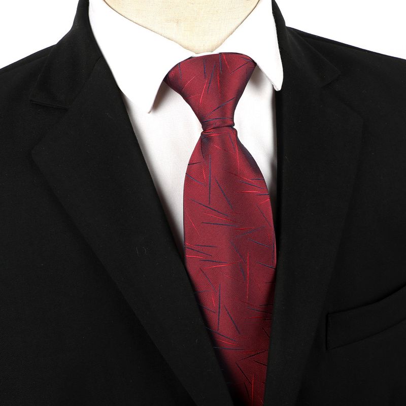 New Men's Business Casual Jacquard Embroidered Formal Wedding High-end Custom Hand-tied Tie For Men_voghion.com