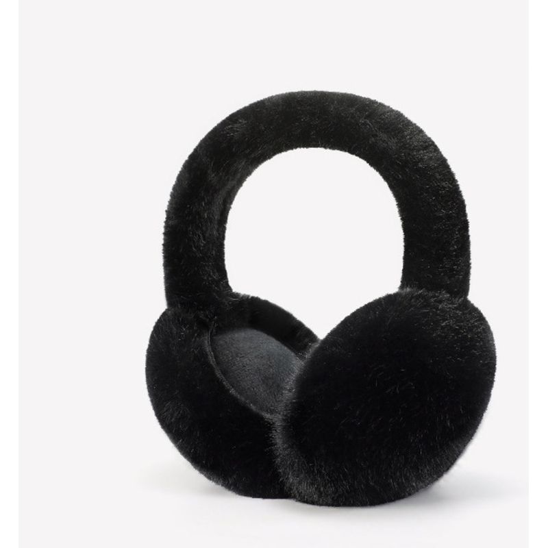 Chaussettes chaudes d'automne et d'hiver pour étudiantes, cache-oreilles mignons et chauds pour les trajets domicile-travail, cache-oreilles en peluche imperméables et chauds._voghion.com