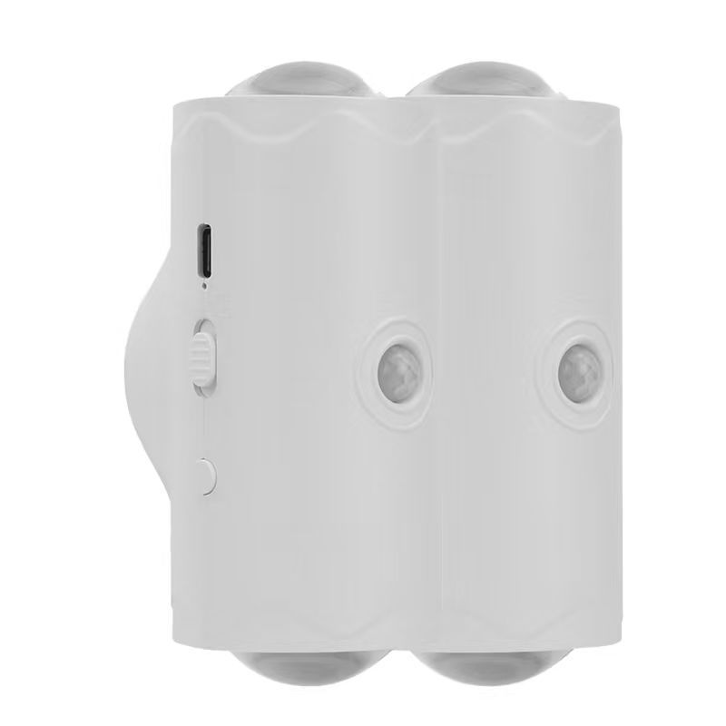 Smart RGB LED Night Light With Human Motion Sensor, Magnetic Charging, Dual Head Design For Home & Wall Mounting – Acrylic Material, RoHS Certified_voghion.com