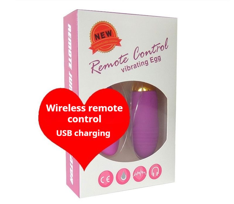 Dansende alv Hopper egg USB-lading Trådløs fjernkontroll Variabel frekvens Kvinnelig onanienhet Vibrasjon_voghion.com
