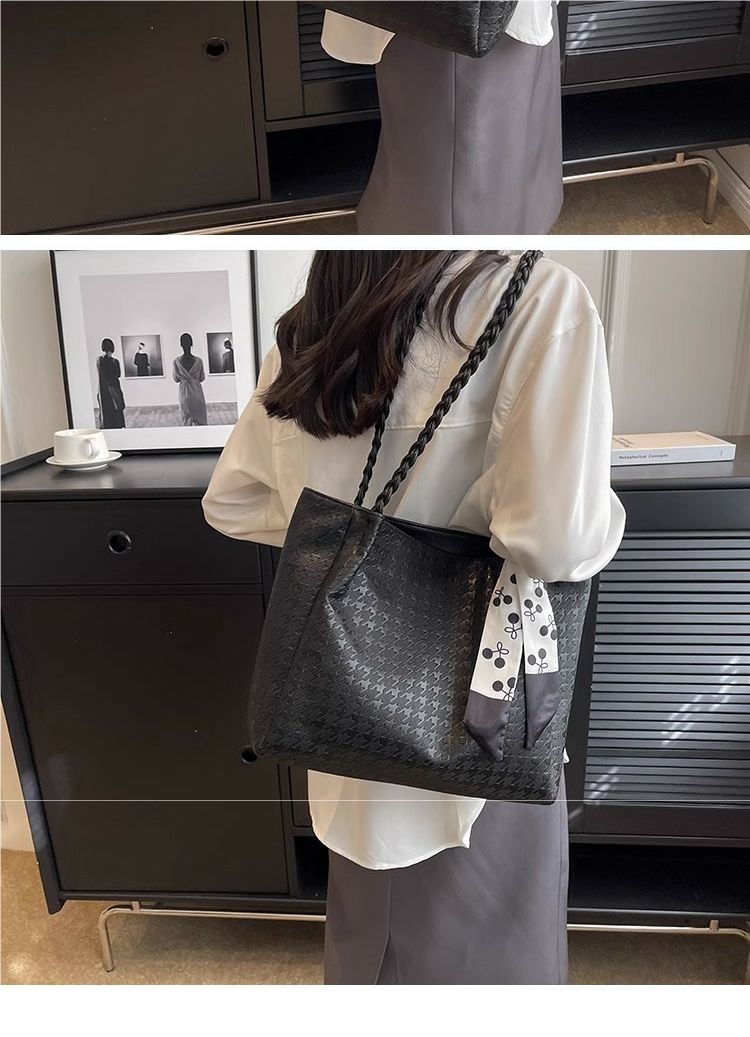 Sac fourre-tout à bandoulière grande capacité pour femme, nouvelle collection automne/hiver 2025, élégant et polyvalent_voghion.com