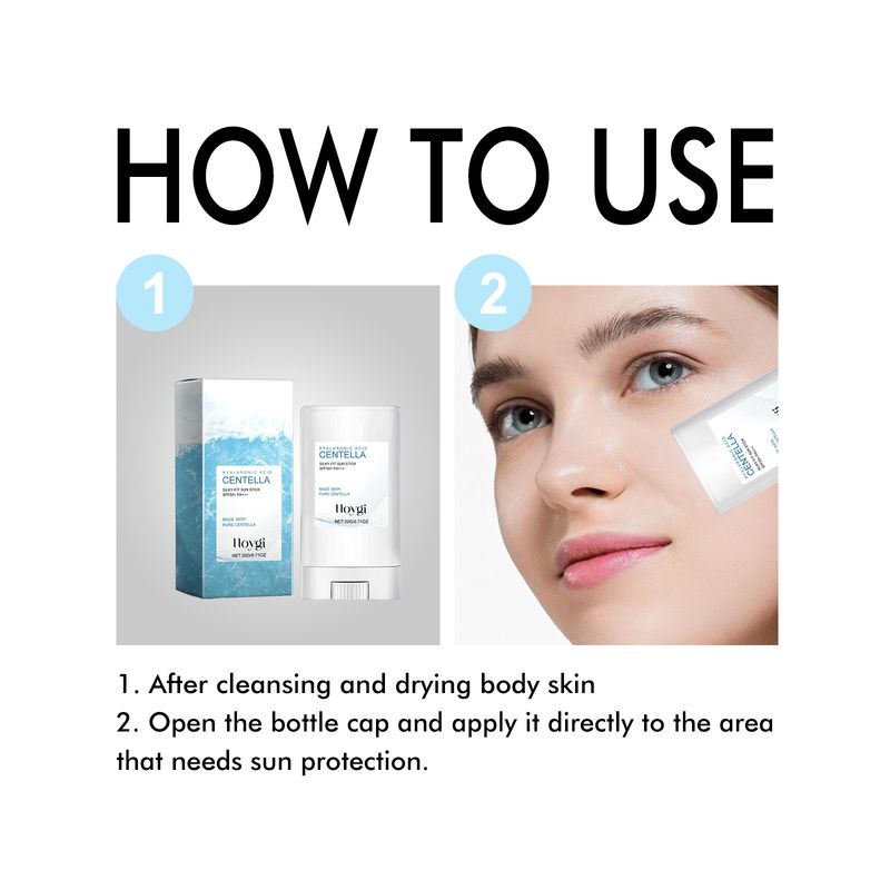 Sunscreen Stick Face Sunscreen Isolate Sunscreen UV Concealers Refreshing Oil Control High Sun Protection Sun Isolation Cream_voghion.com