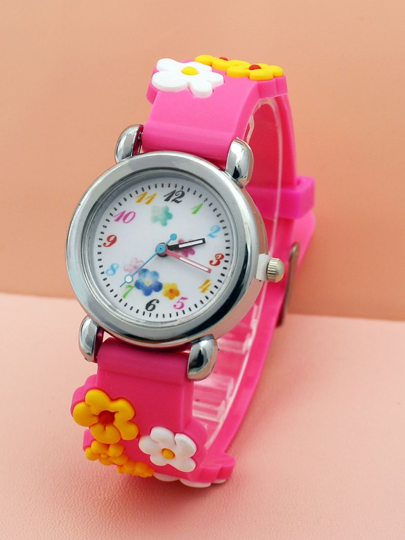 Children's cute Primary School kindergarten watch cartoon girl children's watch cute children's cartoon watch toddler_voghion.com