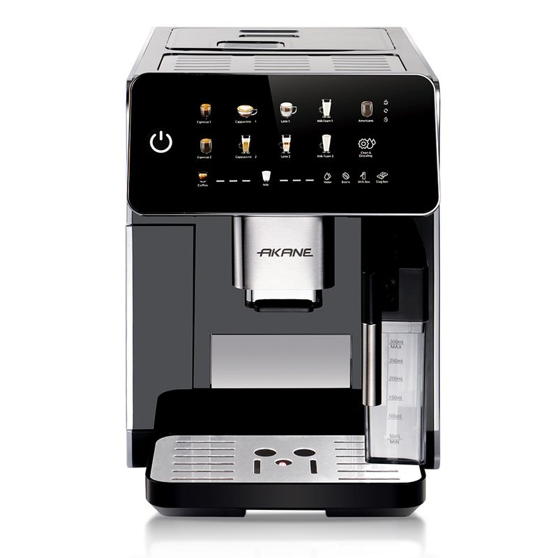 Machine à café expresso automatique avec fonction vapeur - Capacité 10 tasses, corps en acier inoxydable, fonctionnement simplifié_voghion.com