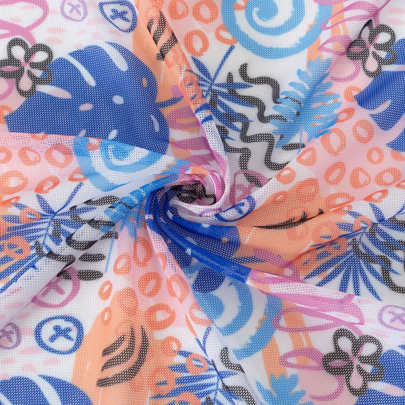 Dameskleding Multi Color Printing Sexy High End Badpak Bikini Driedelig Dames Badpak_voghion.com