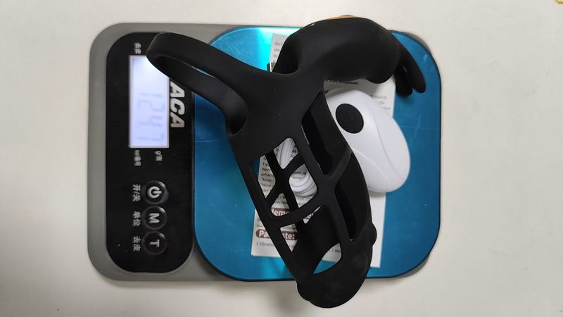 Anello di precisione con blocco di vibrazione, telecomando wireless, APP, copertura in rete per pene maschile, massaggio vibrante, masturbatore a doppia vibrazione_voghion.com