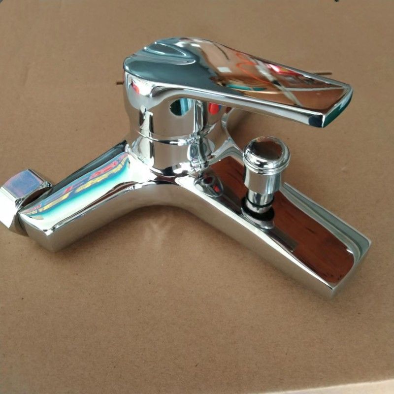 Meubles de maison robinet mélangeur en cuivre robinet d'eau chaude et froide salle de bain douche pommeau de douche chauffe-eau baignoire triple douche double fleur_voghion.com