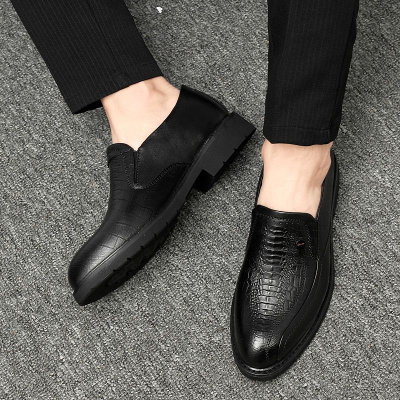 Lederschuhe für Herren, Obermaterial, Freizeitschuhe, Business-Schuhe für Herren_voghion.com