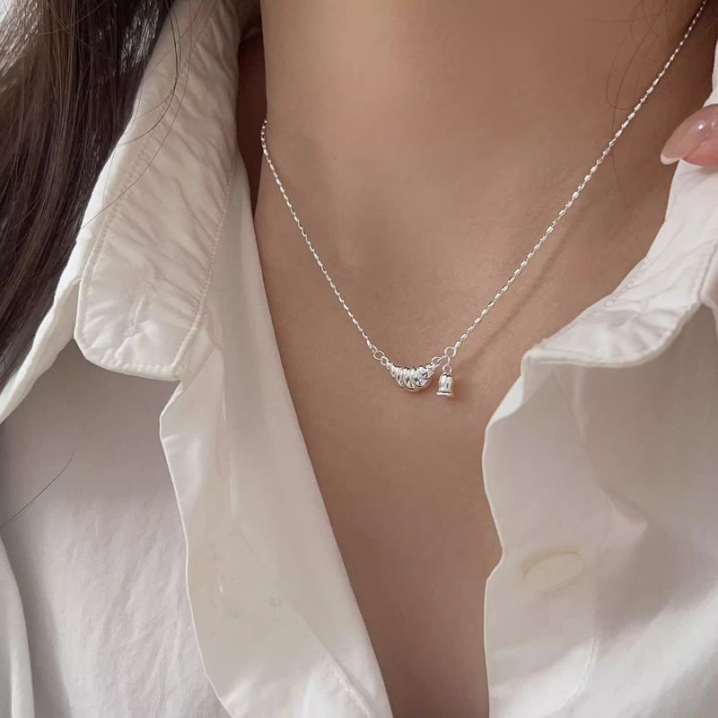 Borsa leggera di lusso in corno per donna, nuovo stile coreano Dongdaemun, elegante, versatile, semplice, di alta qualità, con catena per clavicola_voghion.com