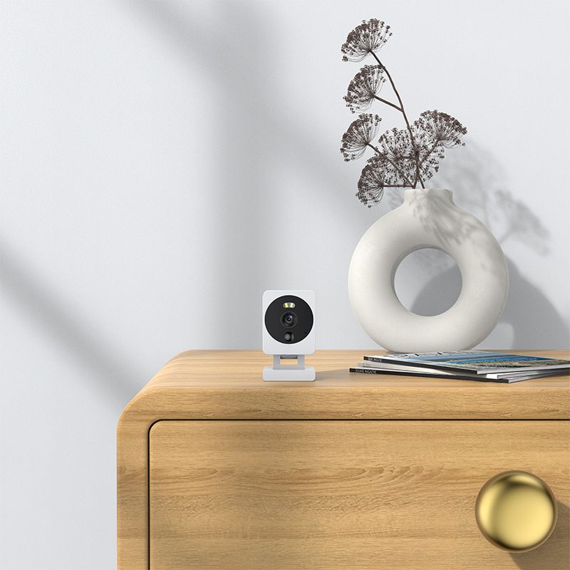 Tuya Smart Baby Monitor Camera - 5MP HD WiFi Security Camera With Night Vision, Two-Way Audio, Magnetic Mount, For Home & Elderly Care_voghion.com