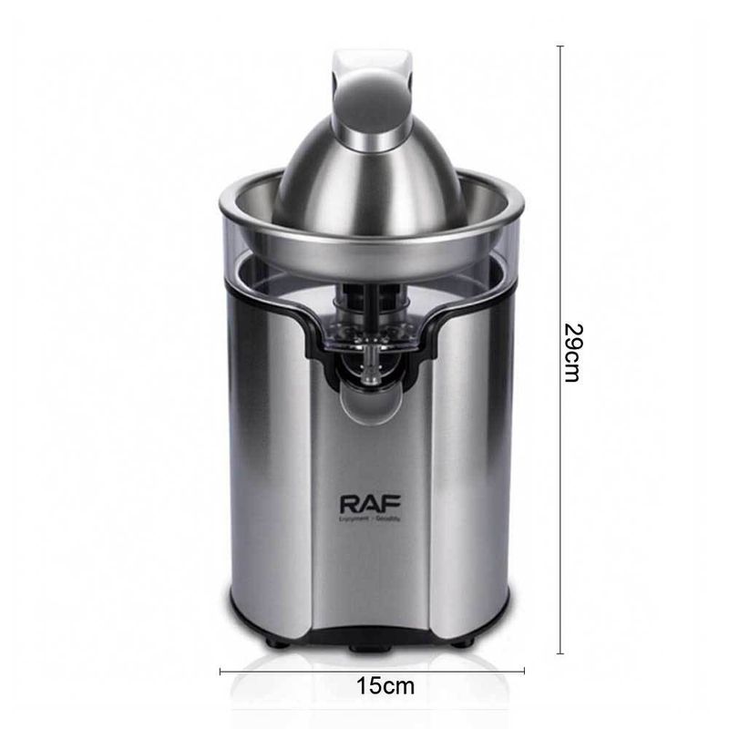 RAF Electric Orange Juicer - Fully Automatic Fresh Squeezed With Pulp Separation, Household Citrus Press_voghion.com