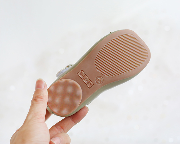 Mother&Kids Children's leather shoes small fresh girls single shoes bow baby walking shoes Soft soled little girl princess shoes children's shoes_voghion.com