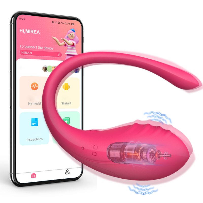 Vibrator voor vrouwen G-spot-dildo-vibrator Draadloze Bluetooth APP-bediening Slijtage vibrerende ei-clit Vrouwelijke vibrati_voghion.com