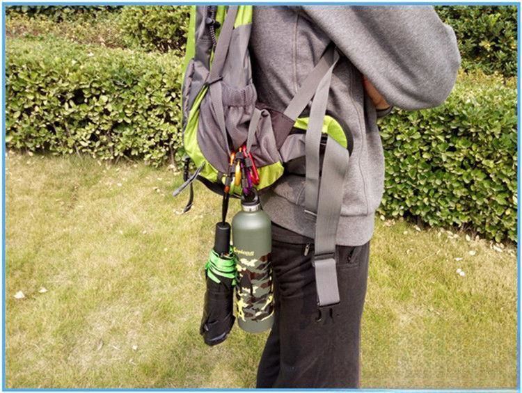 Outdoor Multifunctional Carabiner Hook Quickdraw D-shaped Aluminum Alloy Keychain Backpack Water Bottle Security Buckle_voghion.com