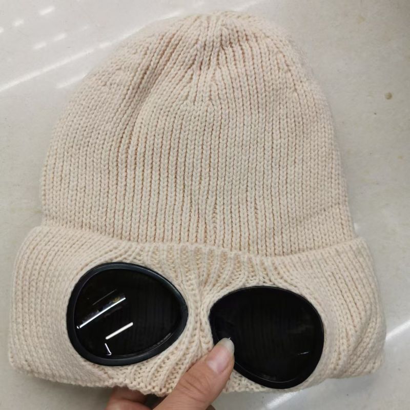 Parabrezza autunnali e invernali da uomo e da donna, berretti da sci in pile, occhiali in calda lana lavorati a maglia, cappelli_voghion.com