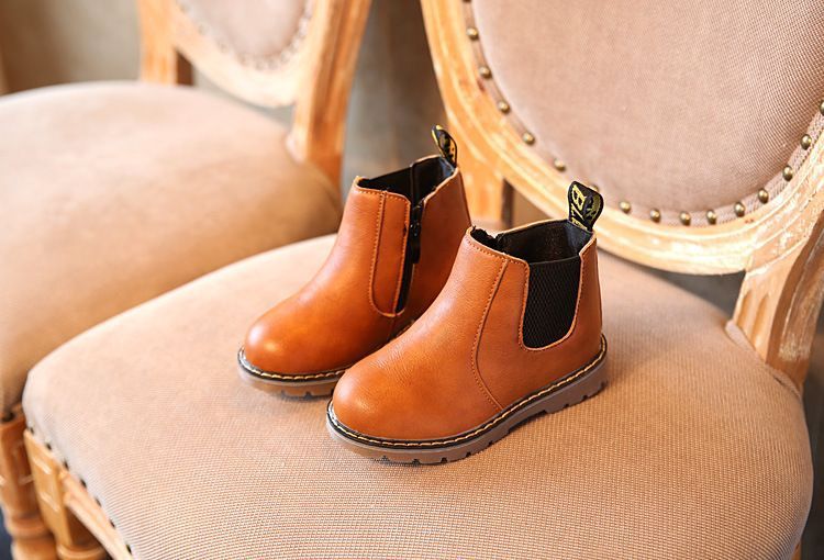Antiderrapante resistente ao desgaste fundo macio crianças meninos meninas sapatos bonitos moda crianças botas quentes_voghion.com