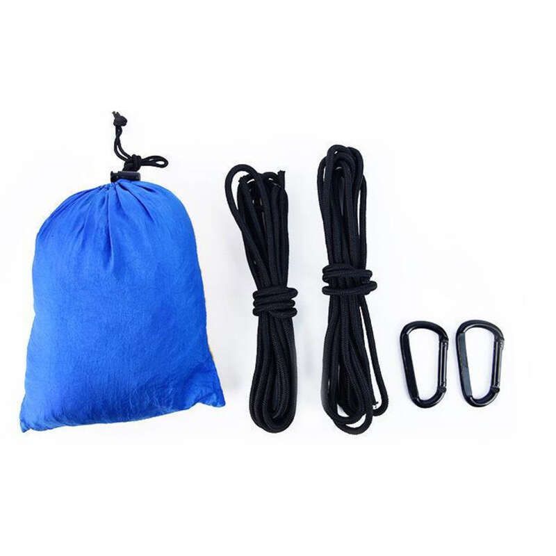 Amaca da campeggio doppia, singola, in nylon 210T, con paracadute per esterni_voghion.com