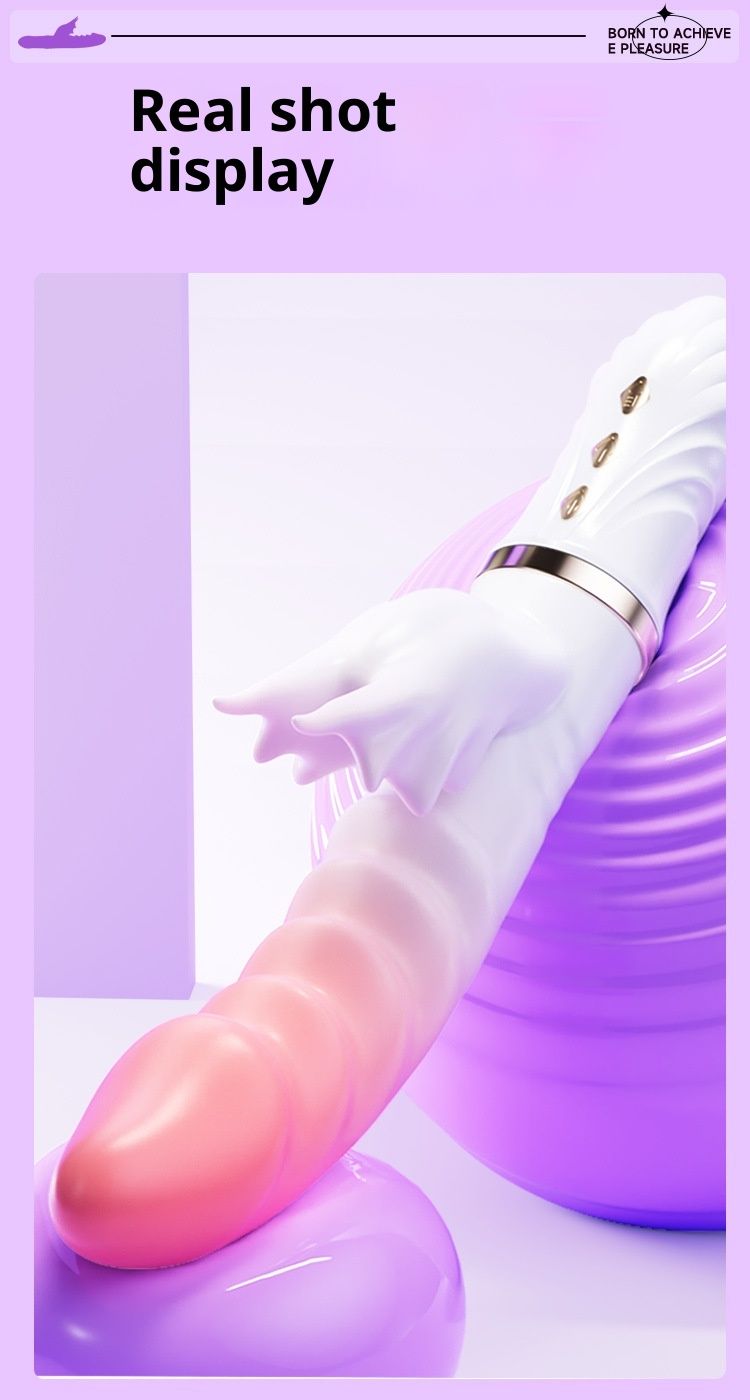 LuvBox Jiuai Weibliches Masturbationsspielzeug für Erwachsene Elektrische Kanone Starke Vibration Einführungsmassage AV-Stick-Vibrator_voghion.com