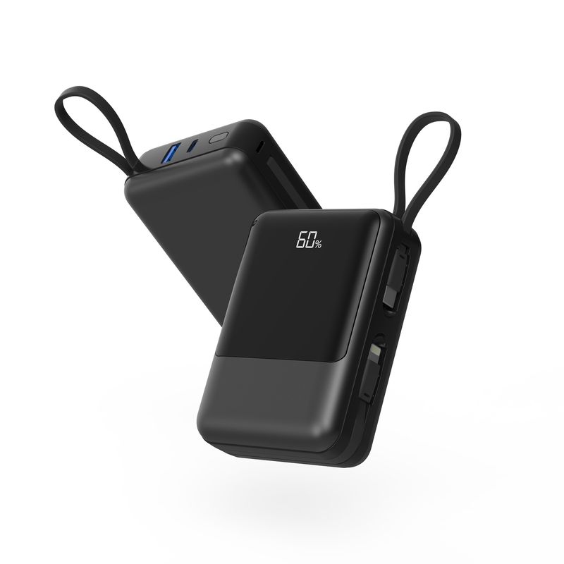 Livré avec un affichage numérique magnétique en ligne 20000 mah 15W sans fil bidirectionnel charge rapide portable clip arrière banque de charge magnétique_voghion.com