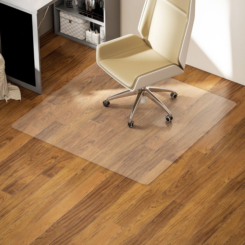 Bodenschutzmatte, Rutschfest, Dick 1,5 Mm, 120x120 Cm, Trasparente_voghion.com