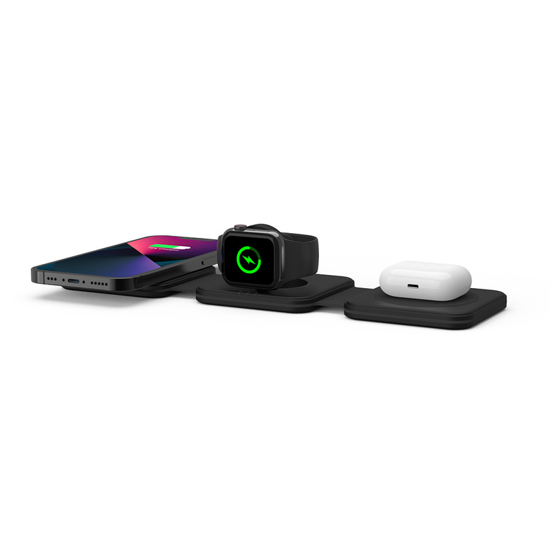 Încărcător fără fir magnetic pliabil 3 în 1 de 15 W Încărcător fără fir magnetic multifuncțional pentru Apple 14_voghion.com