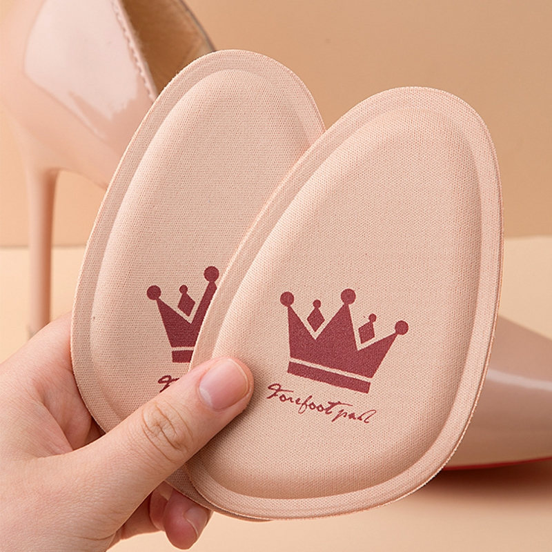 Almohadillas para el antepié para mujer, medias plantillas antideslizantes, antidolor, para aliviar el dolor en la parte delantera del pie, 2 uds._voghion.com