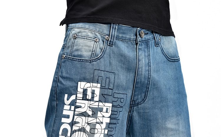 Vestiti da uomo taglie forti Tendenza autunno e inverno Nuovo pantaloni larghi più grassi più grassi Hip Hop grandi taglie da skateboard_voghion.com