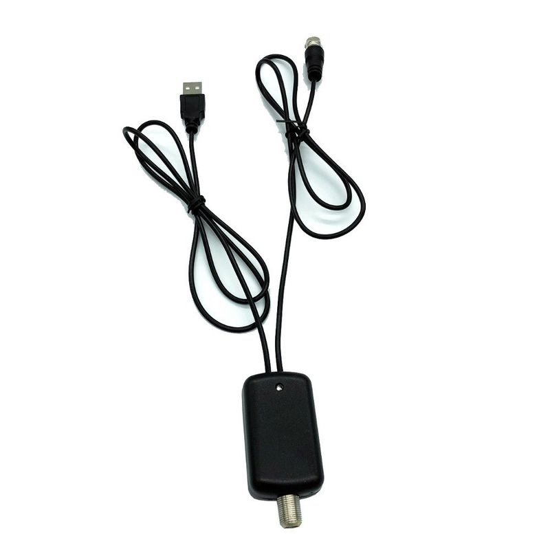 Low Noise Easy Installation HDTV TV Antenna Amplifier Signal Booster Antenna Adapter_voghion.com