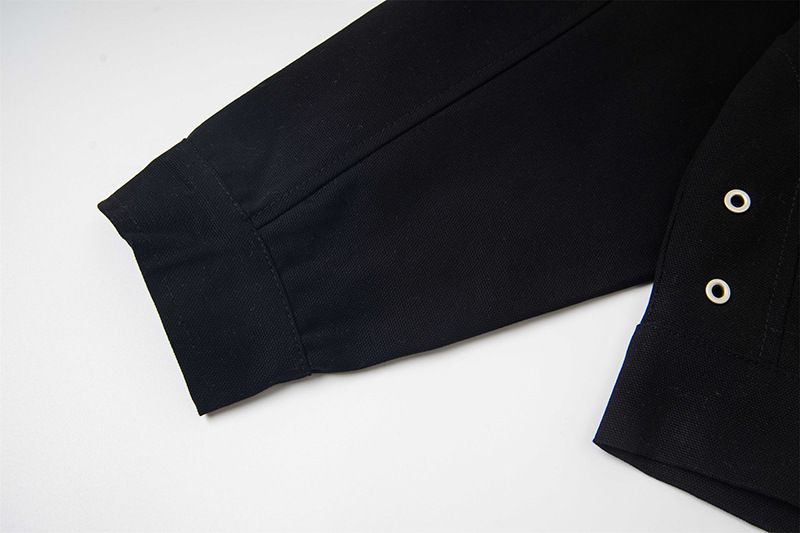 Washed Canvas Harrington Men's Trendy Brand Autumn American Style Short Stand Collar Loose Cool Workwear Jacket_voghion.com