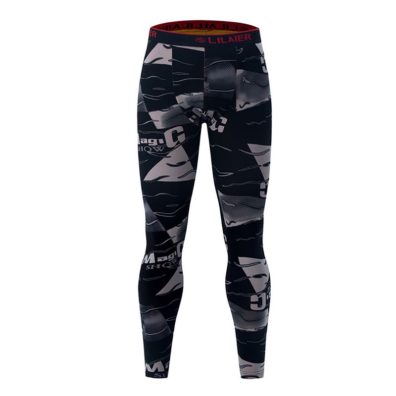 Caleçon long en polaire pour homme, grande taille, doublé thermiquement, épais, pour l'automne et l'hiver, couche de base pour jeunes_voghion.com