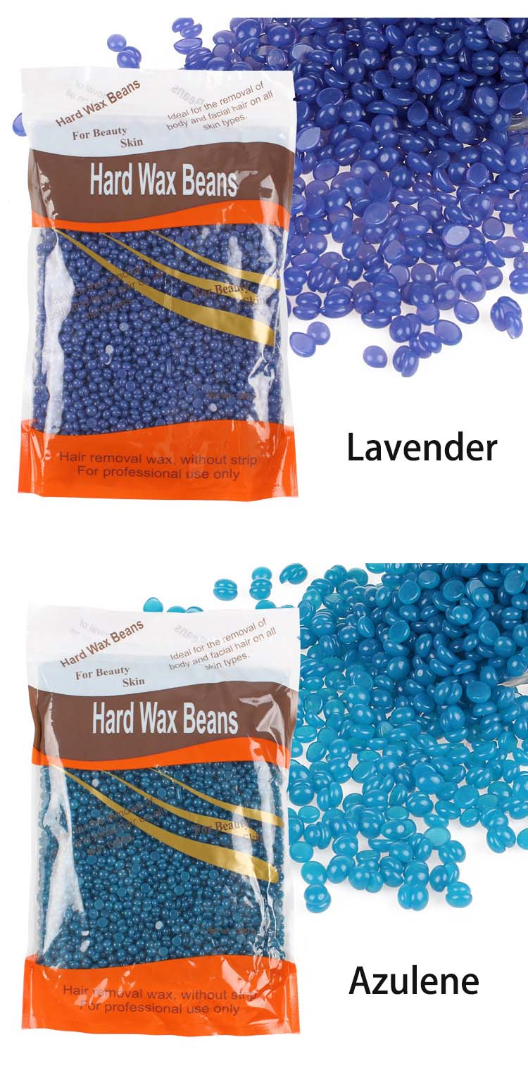 Vaxbönor 100 g Varmfilm Hårdvax Hårborttagning hårborttagning för hårt hår Bönvaxning Bikini Ansikte Ben Kroppshårborttagning U_voghion.com