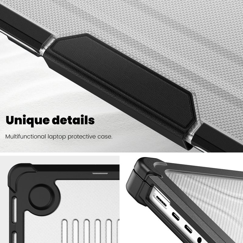 Carcasa protectora para portátil Pro16, funda de refrigeración universal de 21/23 pulgadas, soporte retráctil de una pieza._voghion.com