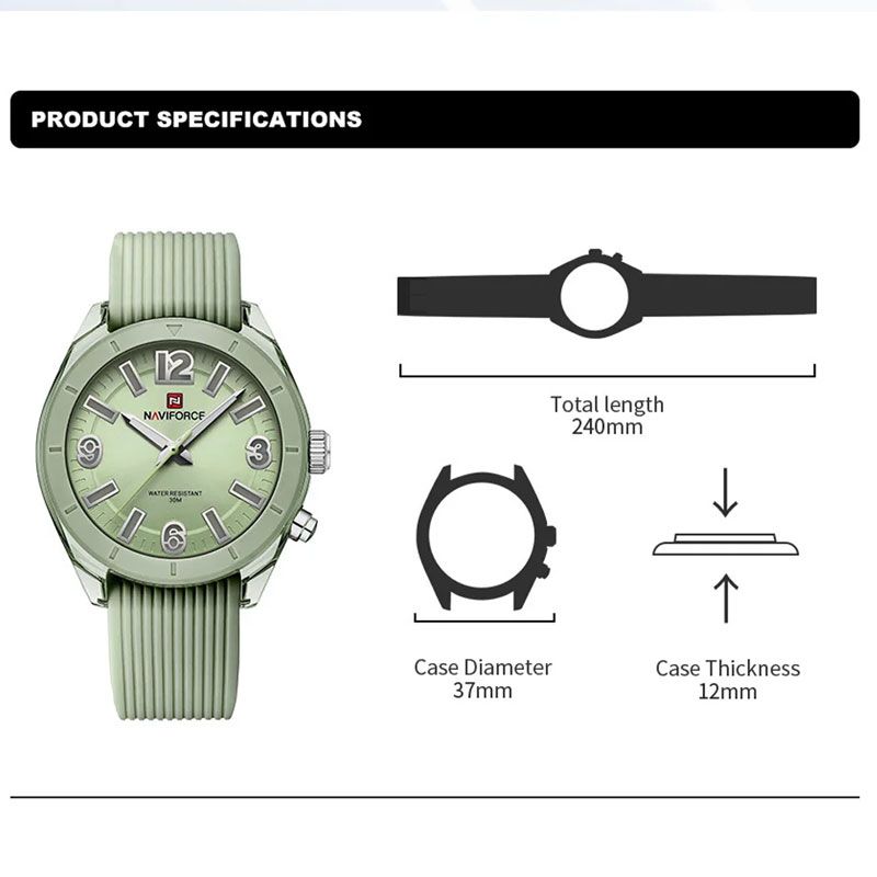 Brand Women Fashion Watch Silicone Bracelet Personality Waterproof Ladies Quartz Wristwatch Relogio Feminino_voghion.com