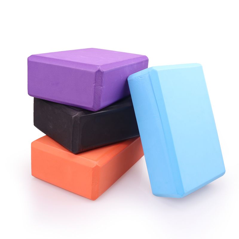 EVA Gym Blocks Foam Brick Training Exercise Fitness Set Tool Yoga Bolster Pillow Cushion Stretching Body Shaping Yoga Blocks_voghion.com