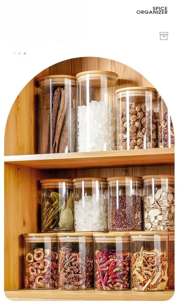 【 2575 heiß verkaufte Artikel in 30 Tagen 】 Gewürzverpackung, Aufbewahrung, neue Dose, Box, Küche, Zuhause, achteckig, Zimt, Sichuan_voghion.com