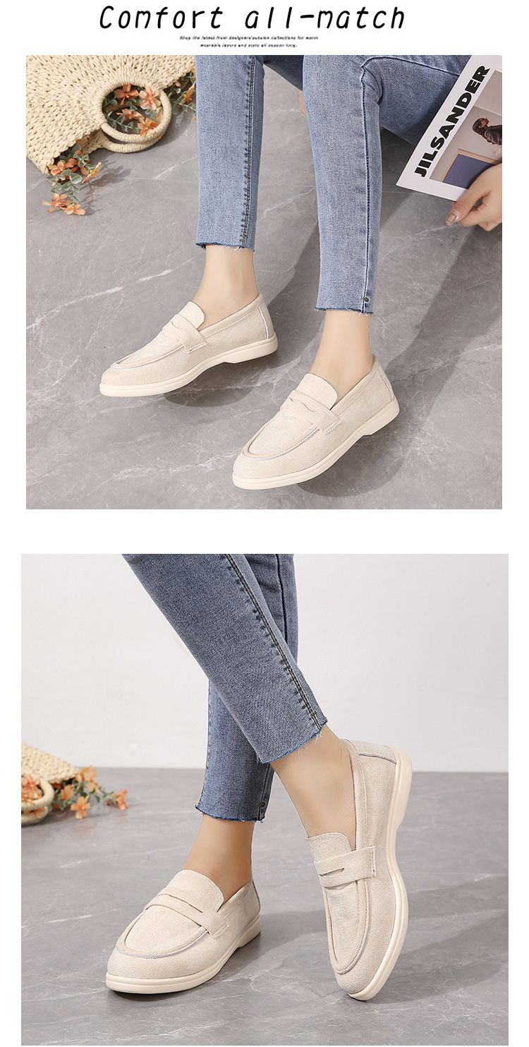 SHLIANG Social Wildleder Fahrschuhe Leder Frauen Freizeitschuhe Marke Design Weiche Frauen Loafer Mokassins Slip On Freizeit Wanderschuhe Y0269_voghion.com