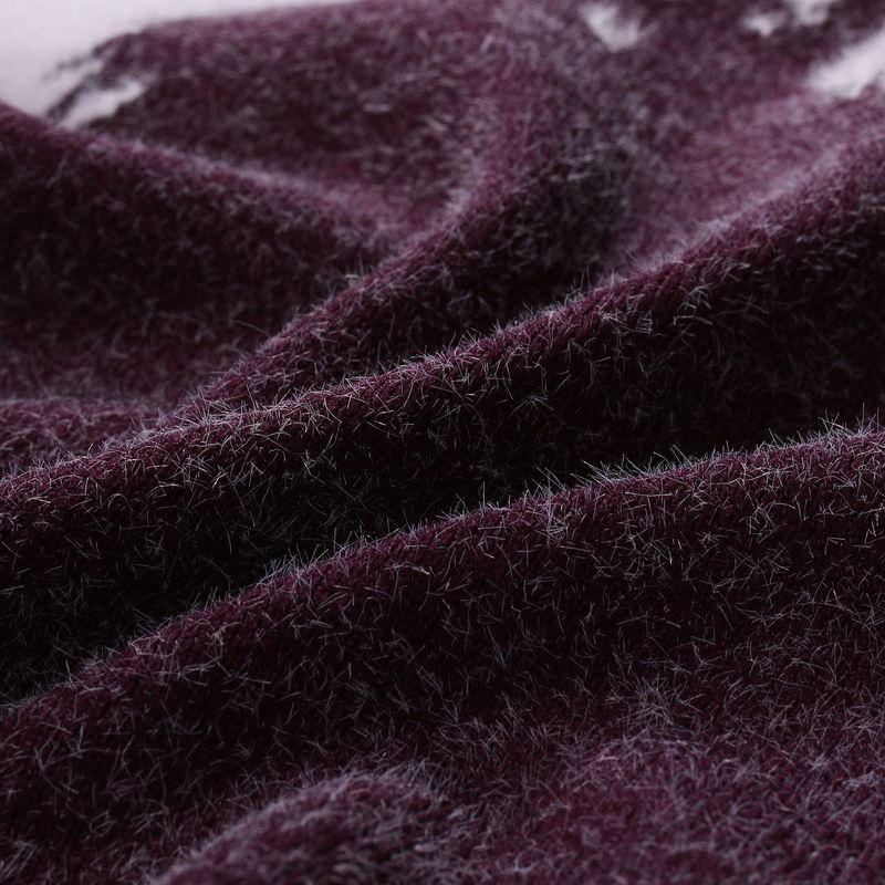 Weihnachts-Rentier-Strickpullover für Herren – Rundhalspullover aus Mohair-Mischgewebe (Rot/Schwarz/Marineblau, M-XXXL)_voghion.com