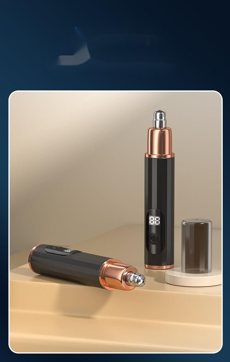 Jiamite Trimmer für Männer, elektrischer tragbarer Haarrasierer, Vierklingenschere, Nasenlochreiniger für Männer_voghion.com