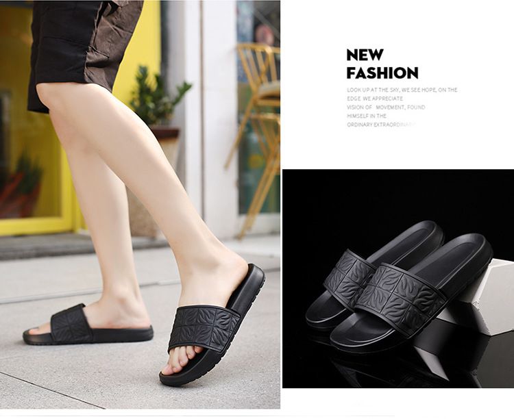 24 new summer indoor leisure fashion non slip slippers EVA shit feeling thick soled comfortable breathable sandals_voghion.com