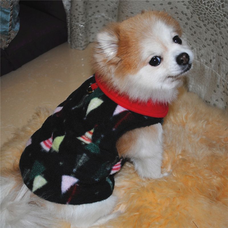 Abbigliamento per animali domestici diretto dalla fabbrica, per cani, autunno e inverno, in pile polare, fibbia di trazione, 27 colori brevettati, saranno oggetto di indagine_voghion.com