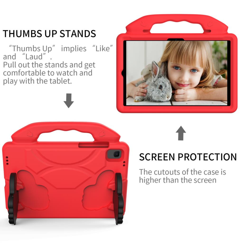 Kids EVA Stand Case Voor Lenovo Tab M9 TB-310FU M10 plus 3rd Gen TB-125F 128F M10 3rd Gen TB328FU TB328XU X505F 10.1 X306F Cover_voghion.com