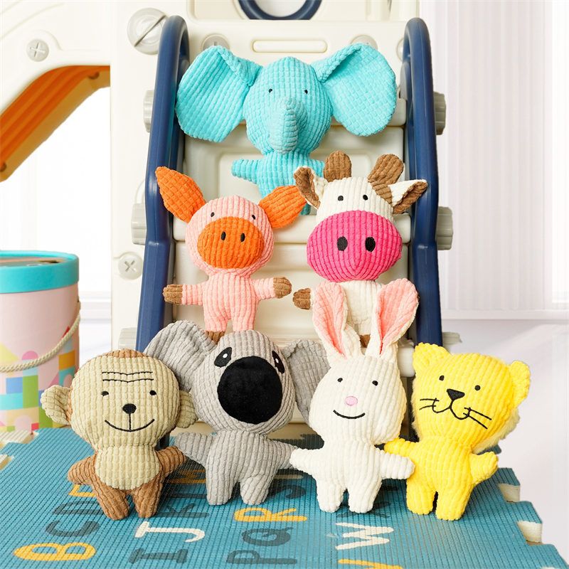 Pet Corn Velvet Durable Chew For Dogs And Cats, Self-Entertainment Teddy Dog Cat Sound Toy Supplies_voghion.com
