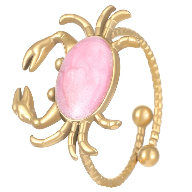 Set di collane con granchio dalla personalità esagerata e graziosi orecchini a forma di animale per le donne_voghion.com