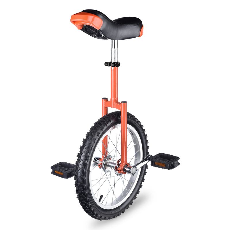 16in Wheel Unicycle Orange16in Wheel Unicycle Orange_voghion.com