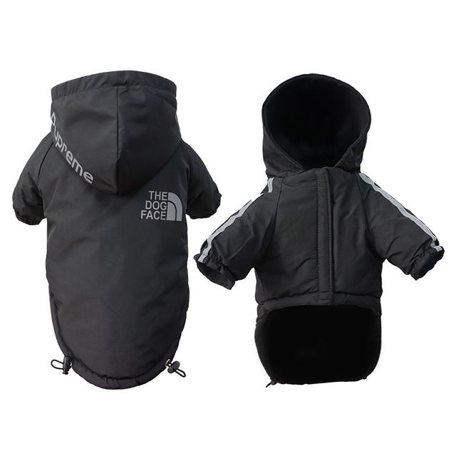 Waterproof Clothes, Reflective Pet Coat For Small And Medium Dogs, Winter Warm Fleece Dog Jackets, Puppy Raincoat, By PawParty Store_voghion.com