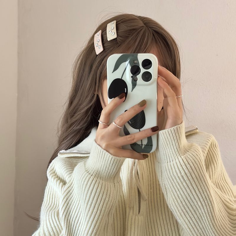 Fermaglio per capelli con strass alla moda francese di alta qualità, fermaglio per capelli a molla, accessori per capelli con design di minoranza coreana_voghion.com