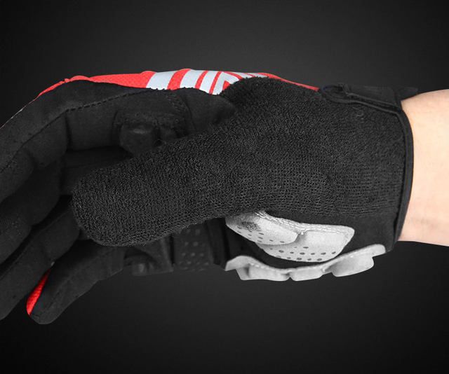 Gants de cyclisme INBIKE, doigts longs, respirants, compatibles avec les écrans tactiles, antidérapants, coussinet de paume épais pour le cyclisme printemps et automne pour hommes_voghion.com