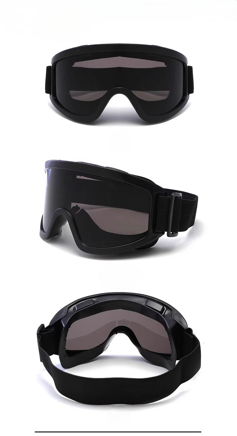 Padded Outdoor Sports Ski Snow Adult Windproof Goggles Night Vision Mask Cold-Proof Glasses_voghion.com
