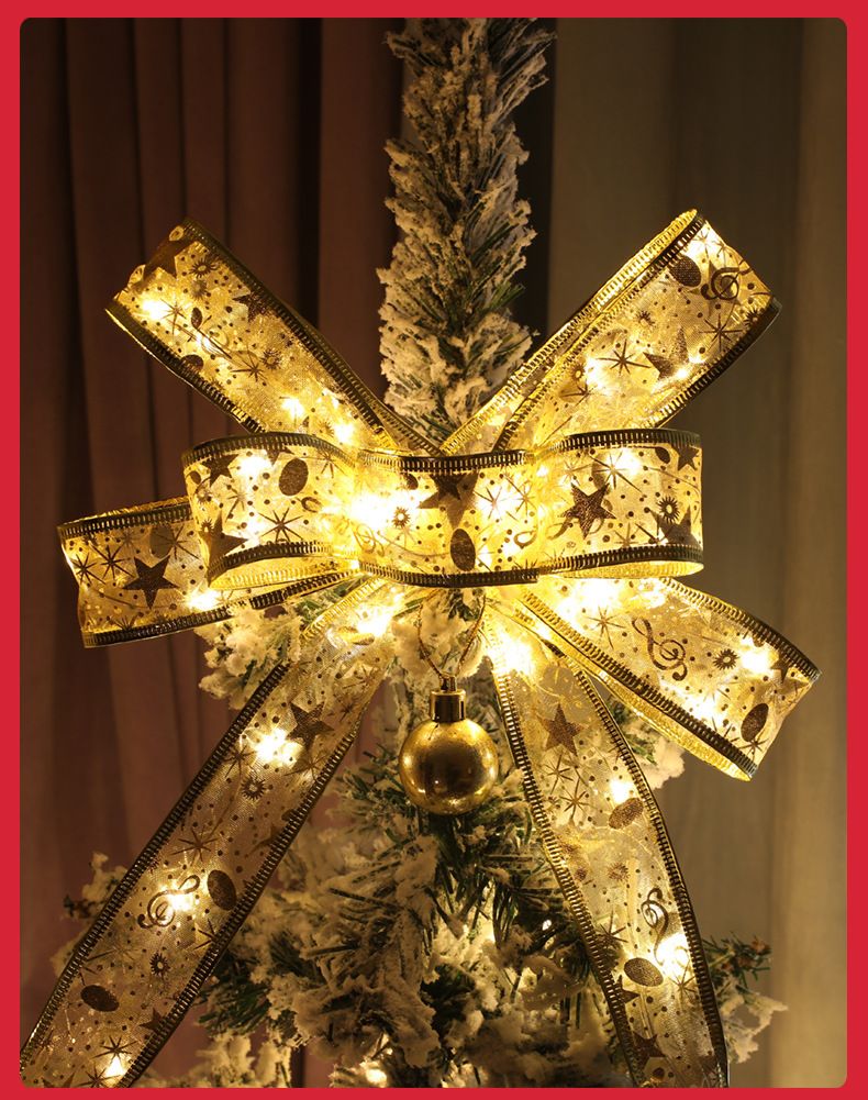 Guirnalda de luces LED de alambre de cobre con 40 luces LED y cinta plateada/dorada: guirnalda de luces decorativas flexibles de 4 m para Navidad, fiestas, etc._voghion.com