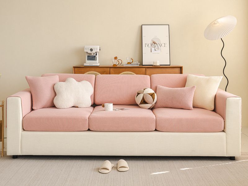 Vier seizoenen universele elastische bankhoes anti-kattenkrabhoes rugleuning kussen hoed_voghion.com